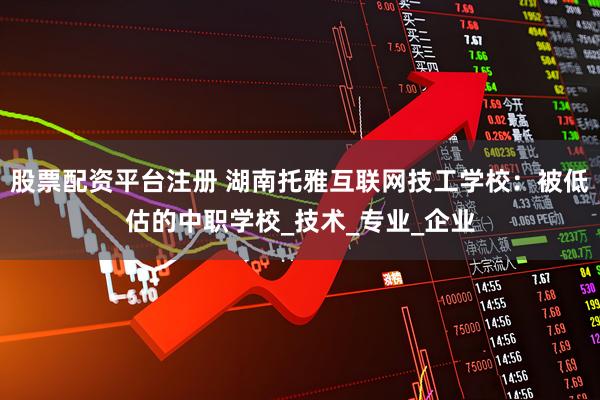 股票配资平台注册 湖南托雅互联网技工学校：被低估的中职学校_技术_专业_企业
